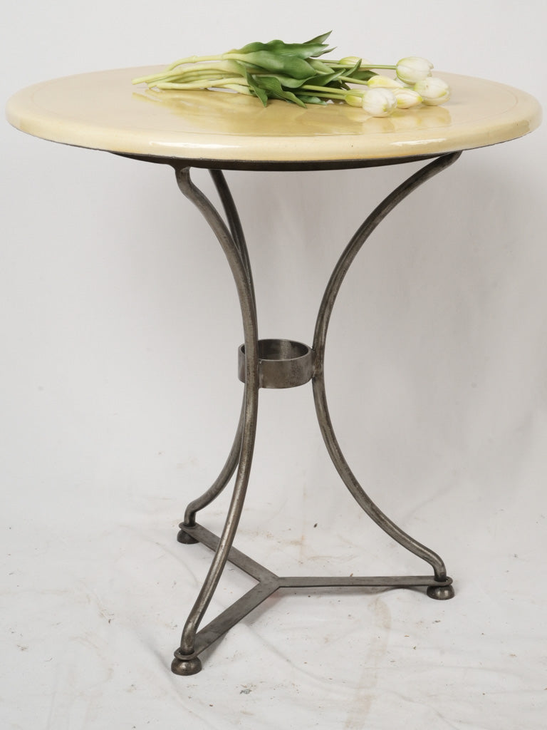 French wrought iron table