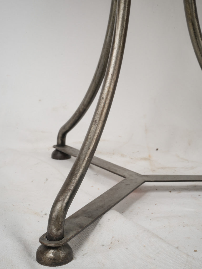 Industrial-strength bistro table