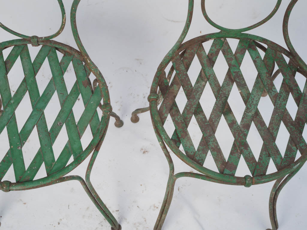 Quintessentially French garden chairs