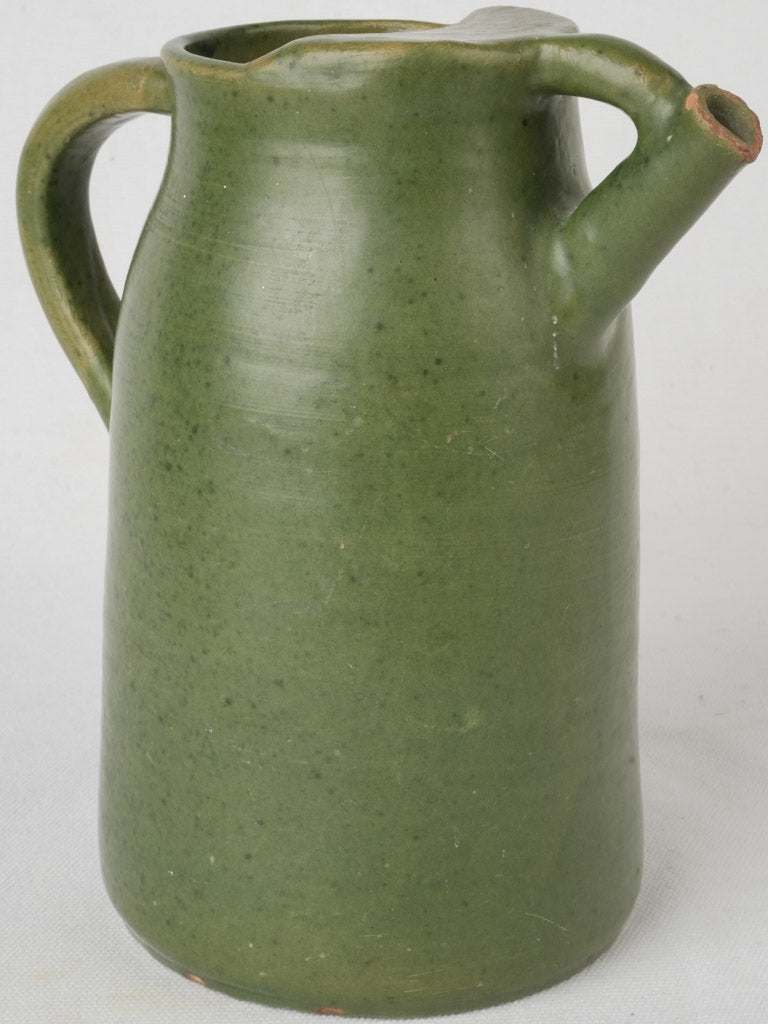 Elegant mid-century ceramic pitcher  