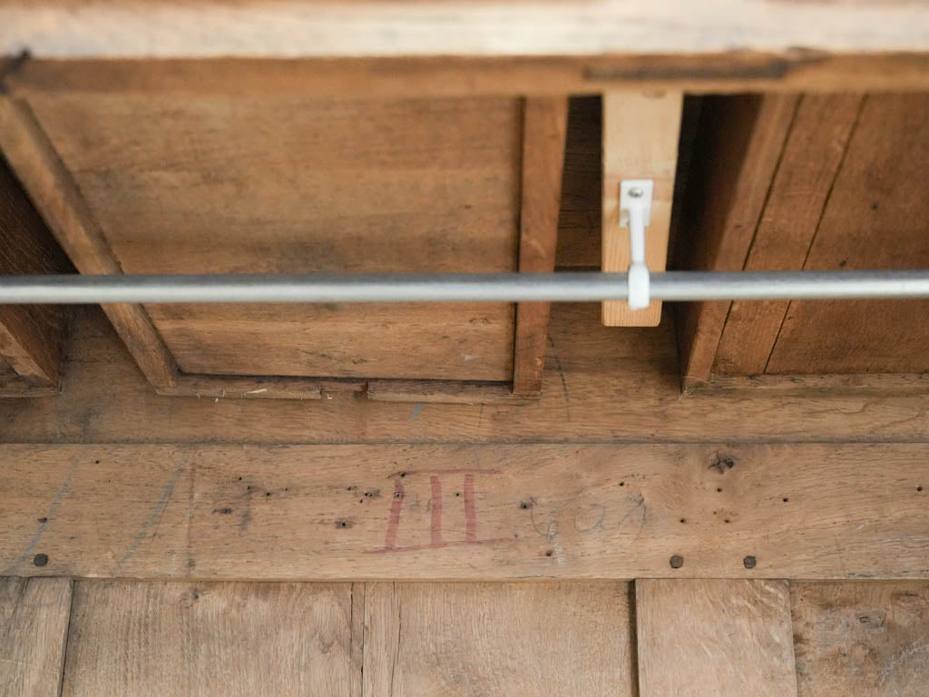 Traditional French rustic cabinet