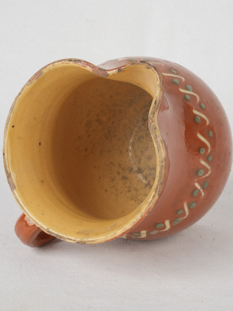 Historic alpine-style French creamer