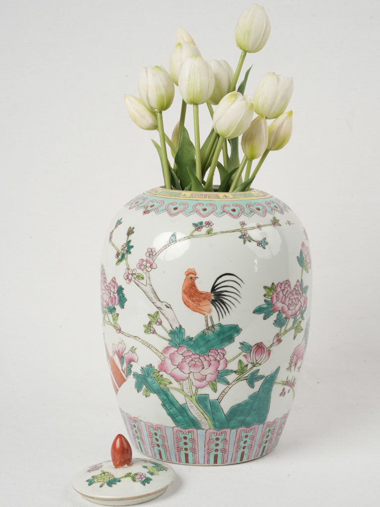 Early 20th-century Famille Rose jar  