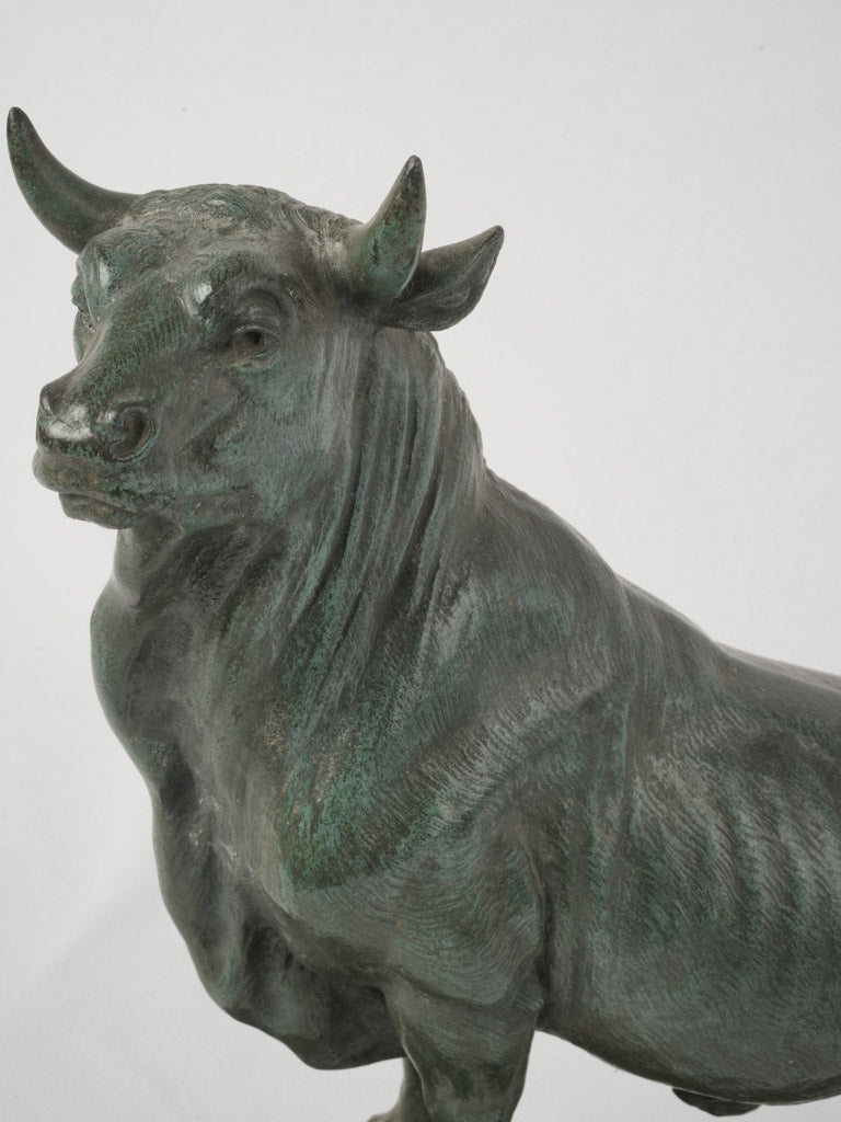 Unique French bovine sculpture