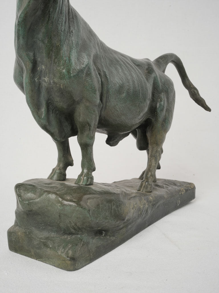 Signed Bureau animal sculpture