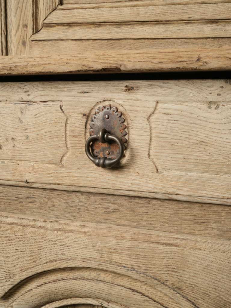 Distressed original hardware kitchen buffet