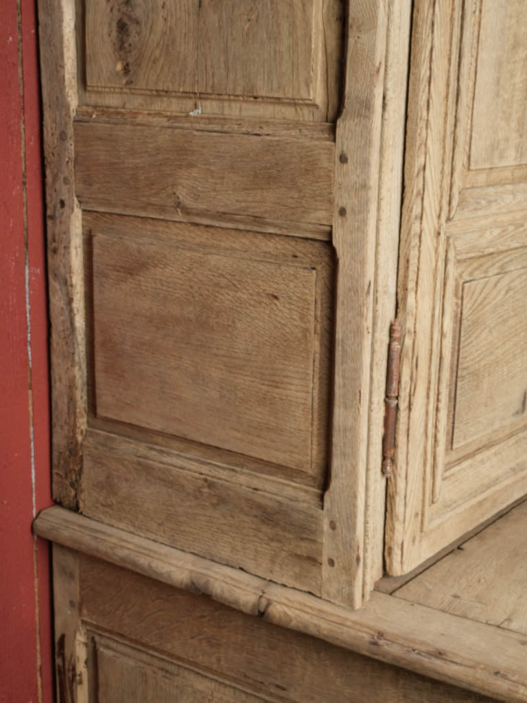 Unique character restored oak buffet