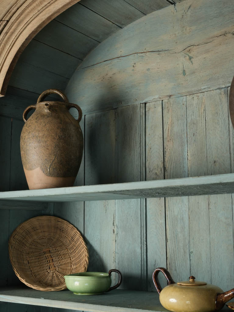 Patinated historical kitchen storage piece