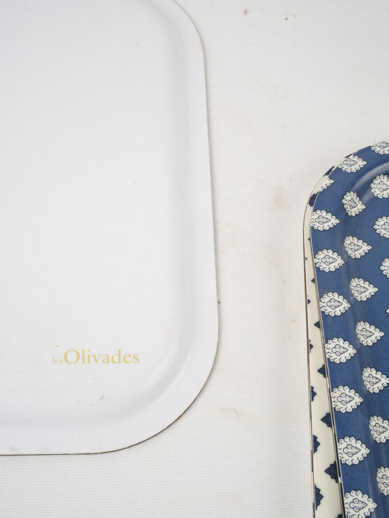 Vintage Olivades French cooking trays