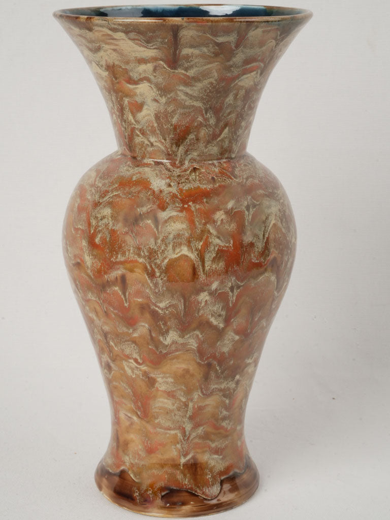 Elegant ancient ceramic vase