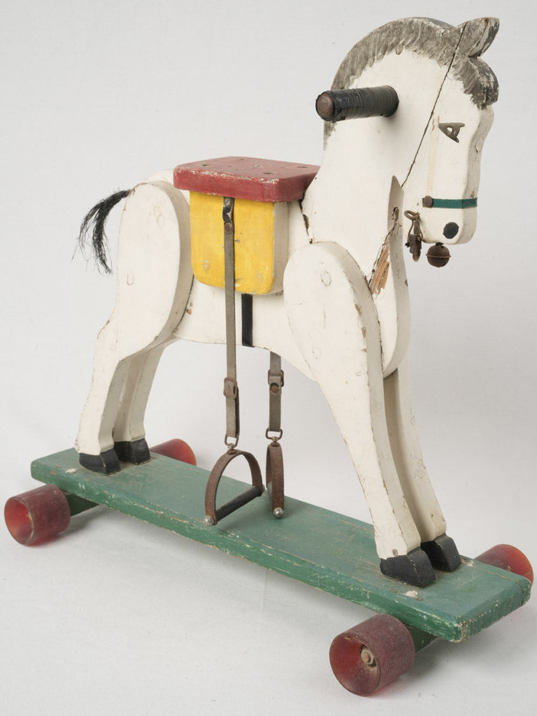 Charming vintage toy horse