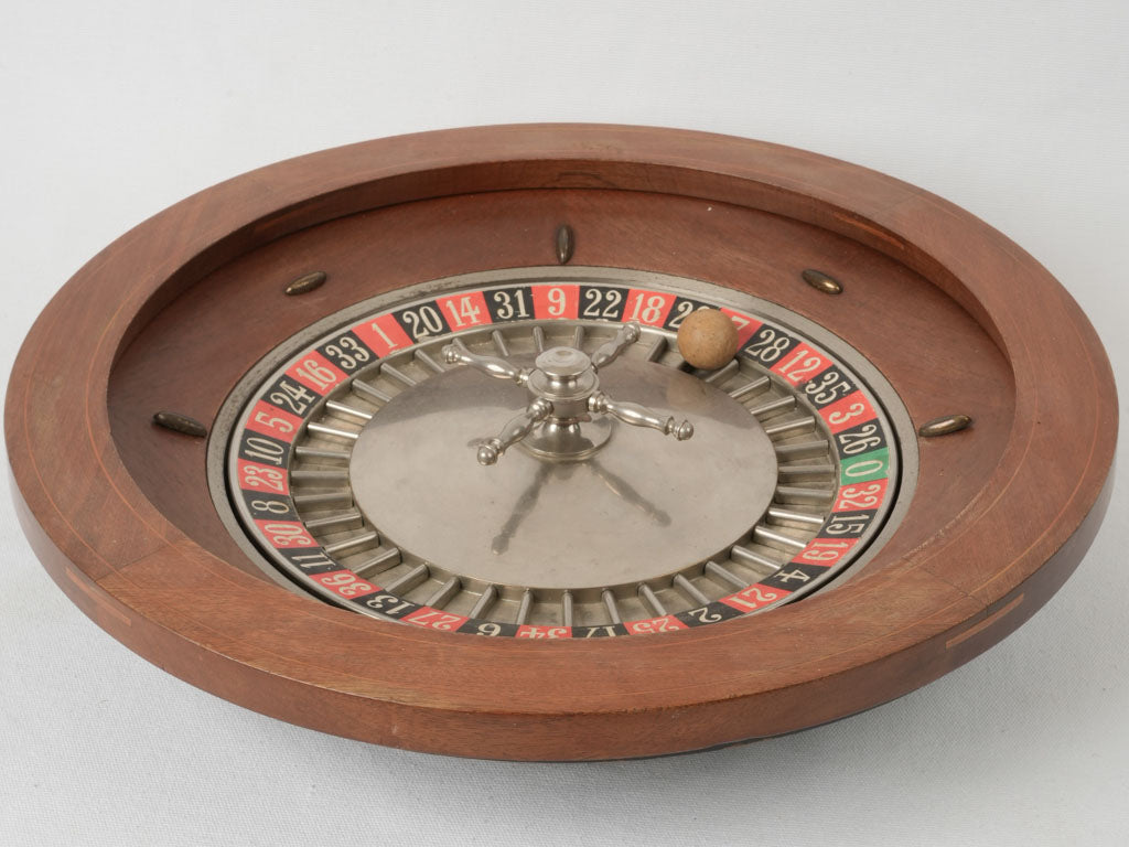 Mid-century, functional, iconic roulette tabletop