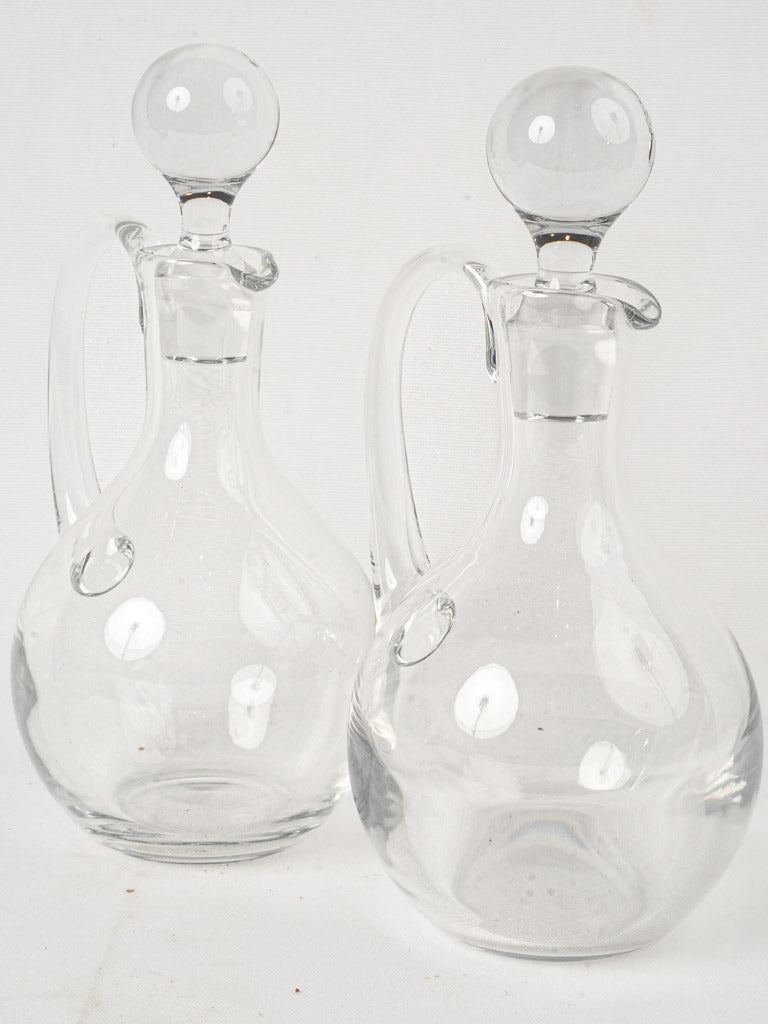 Luxurious French glassware stoppers