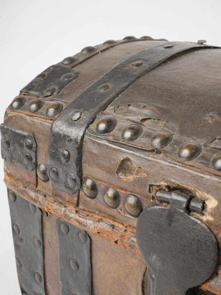 Unique historical secret-keyhole storage box