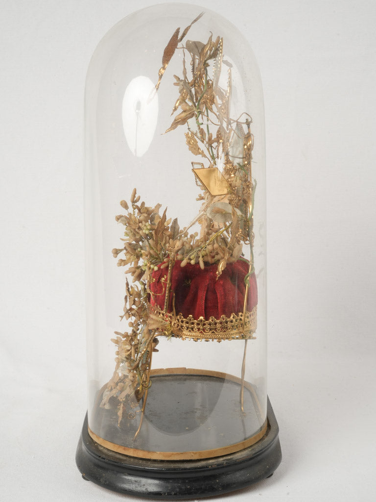 Romantic 19th-century wedding ornament