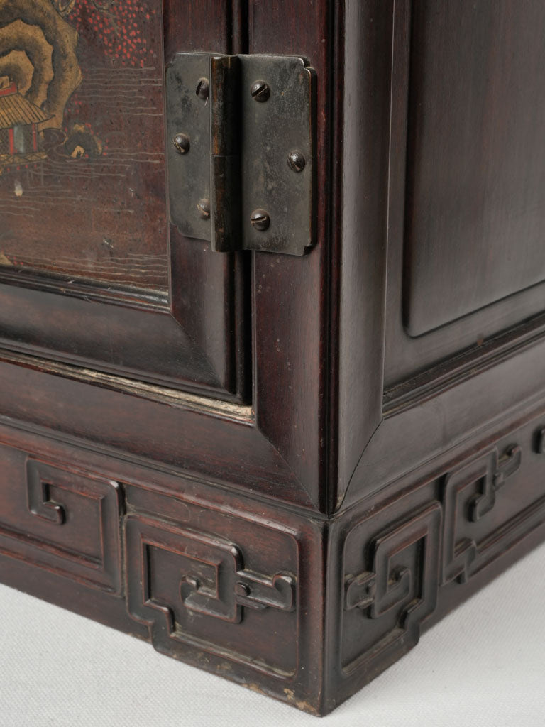 Detailed ornate display cupboard