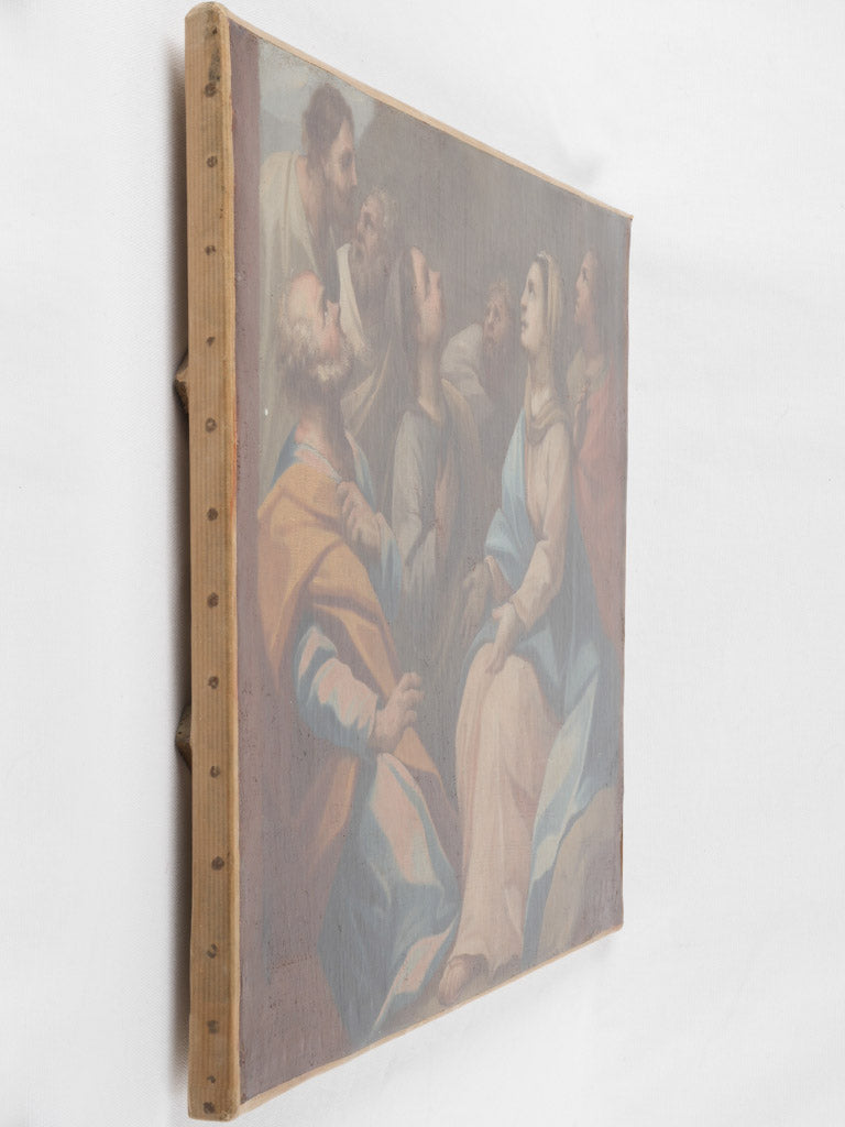 Divine scene Italian religious canvas art