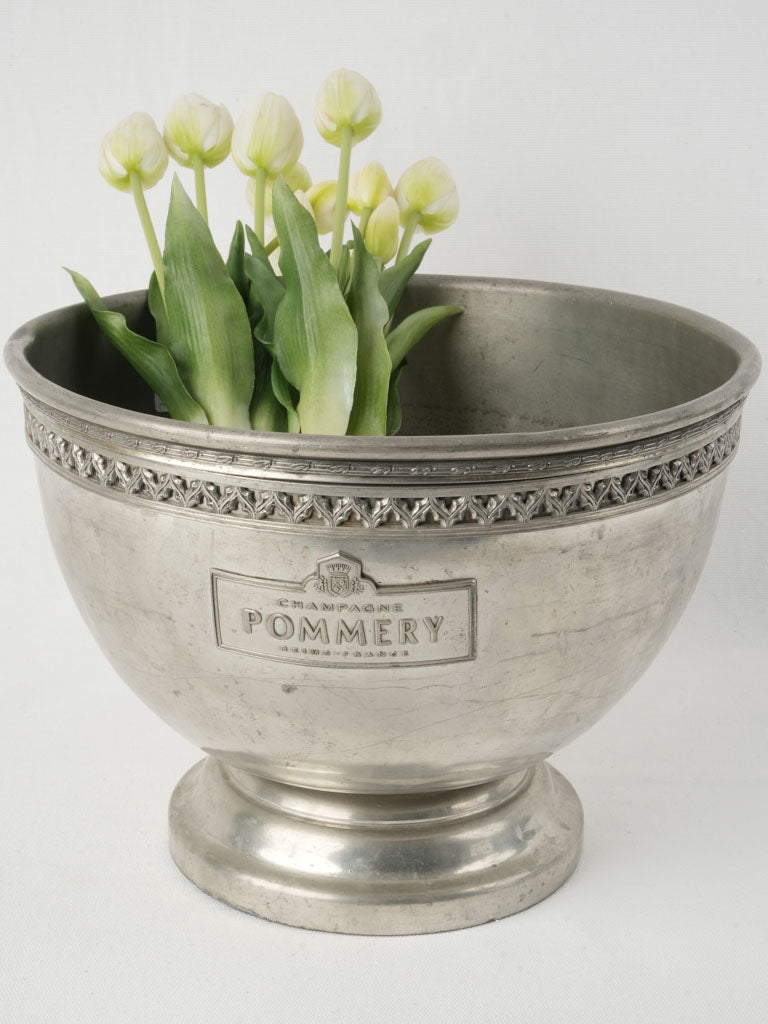 Antique pewter champagne bucket