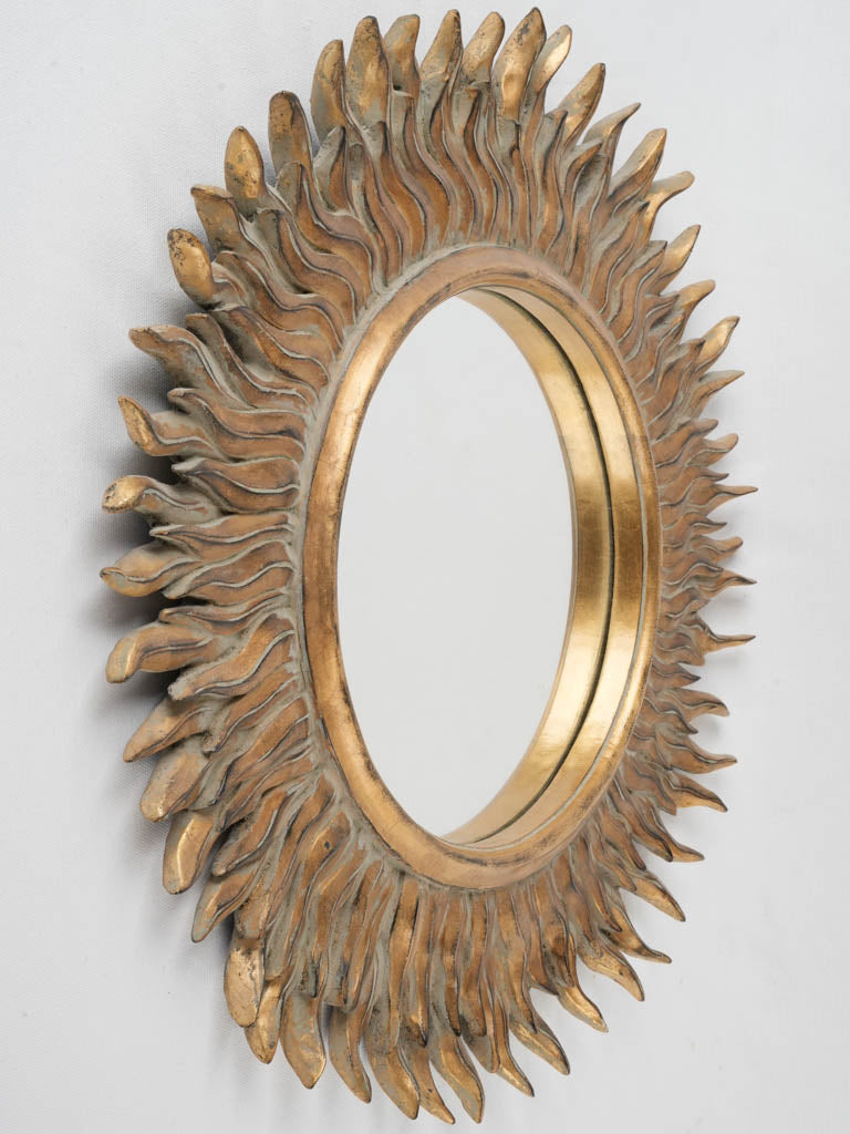 Classic sunburst mirror, 1970s/80s vintage style