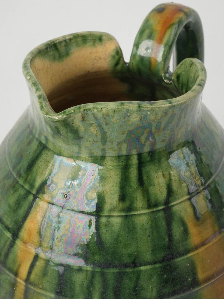 Distinctive 1960s Pottery Pitcher