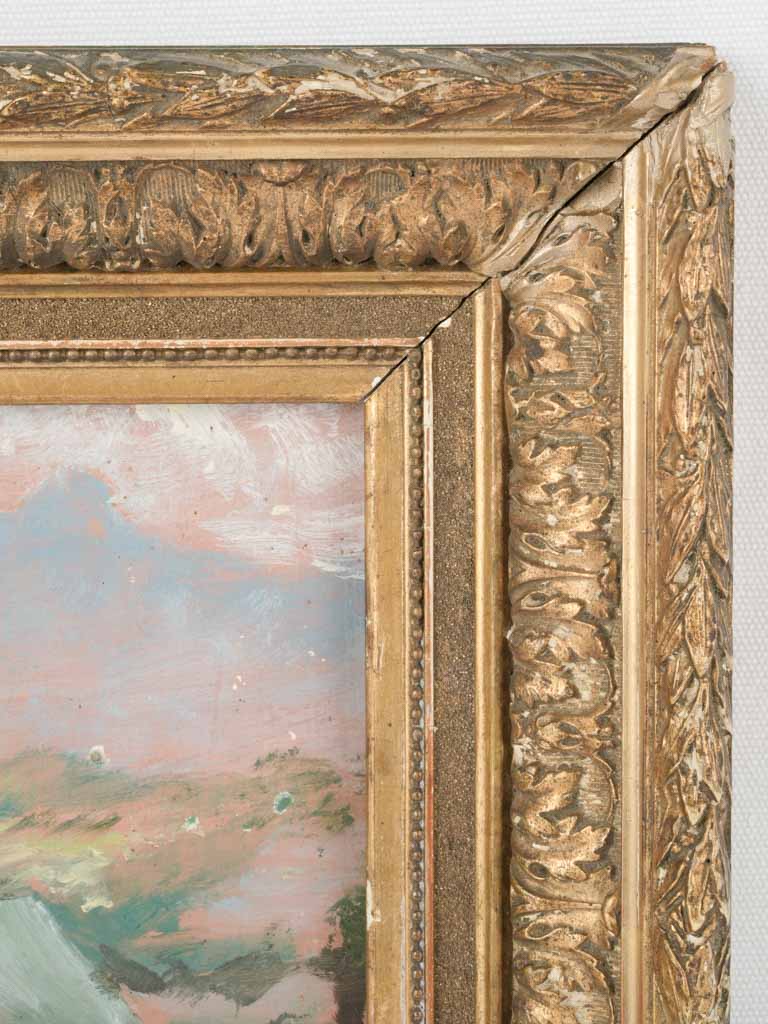 Soft, 19th-century rustic farmhouse artwork