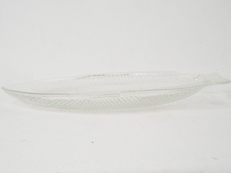 Striking Glass Fish Platter