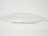 Classic Glass Fish Serving Platter