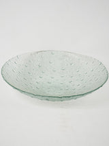 Generously-sized glass salad bowl