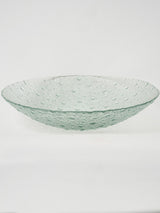 Charming, vintage glass fruit bowl