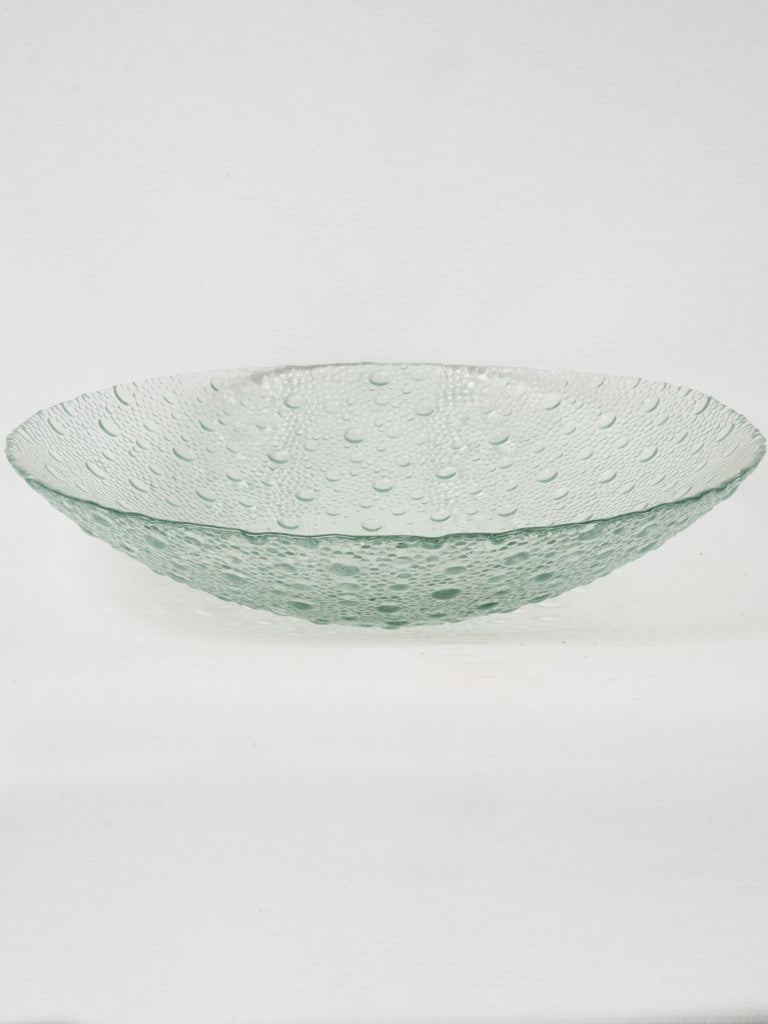 Charming, vintage glass fruit bowl