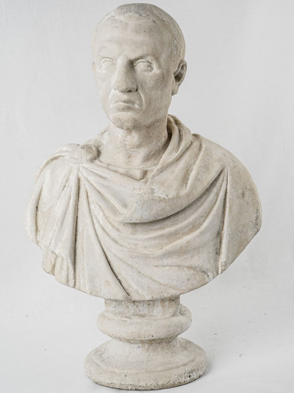 Vintage, historical, Roman, Julius Caesar bust