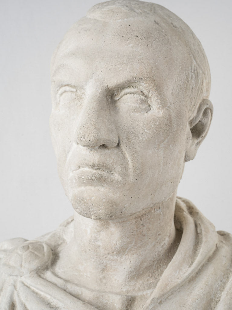 Time-worn, classic, Roman history, stone bust