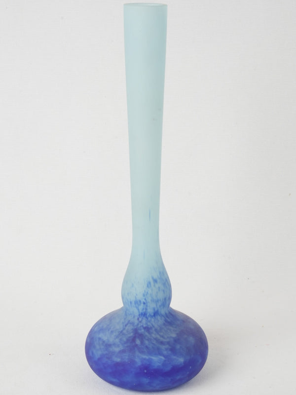 Vintage Royal Blue Venetian Glass Vase