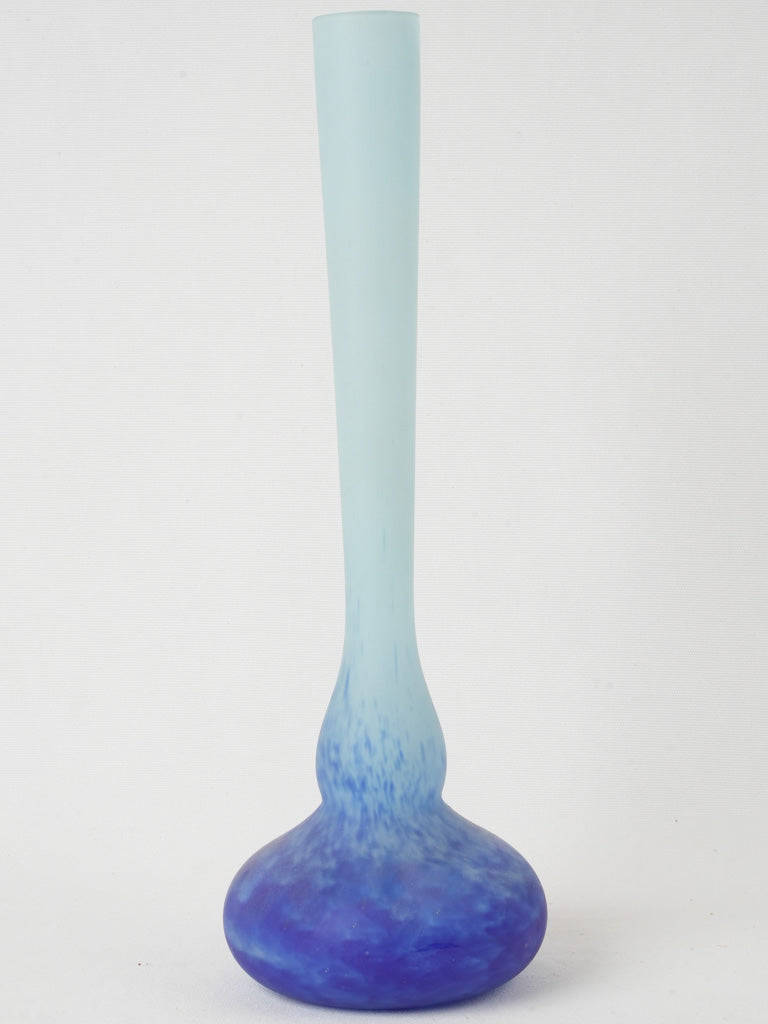 Exquisite Venetian Light Blue Vase