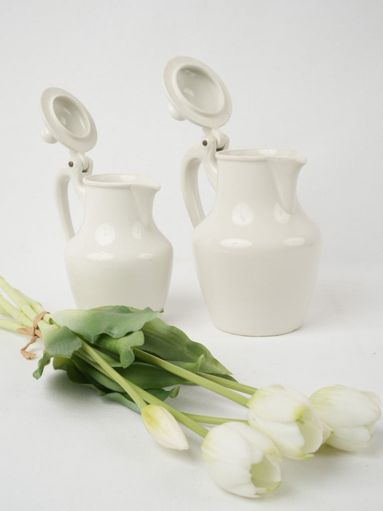 Exquisite vintage water wine pitchers