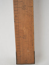 Sturdy vintage fabric measuring tool