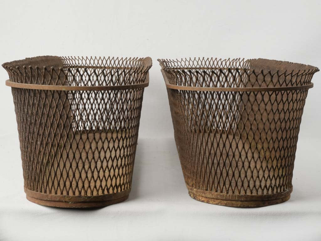 Historic Mathieu Matégot planters  