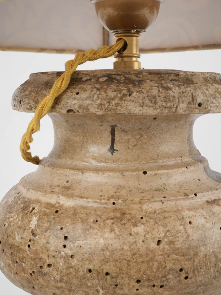 Ornate traditional gilded urn luminaire