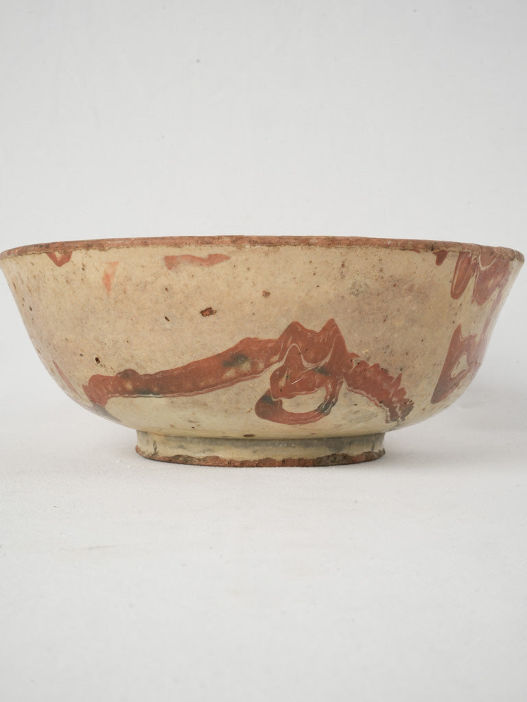 Handcrafted earthy glaze dish  