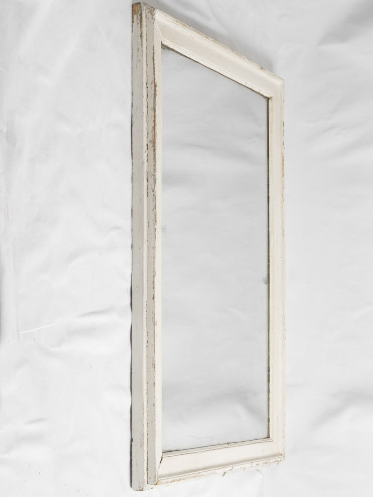 Vintage off-white Louis XVI mirror