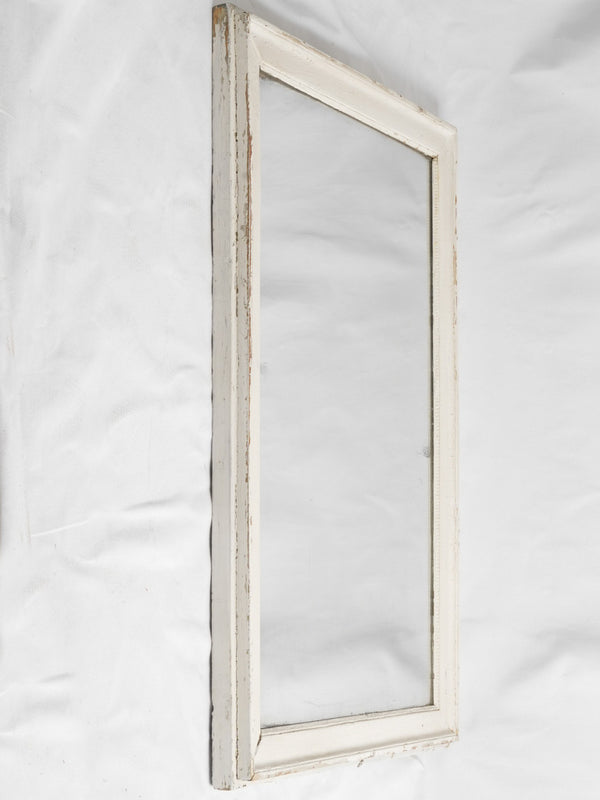 Vintage off-white Louis XVI mirror