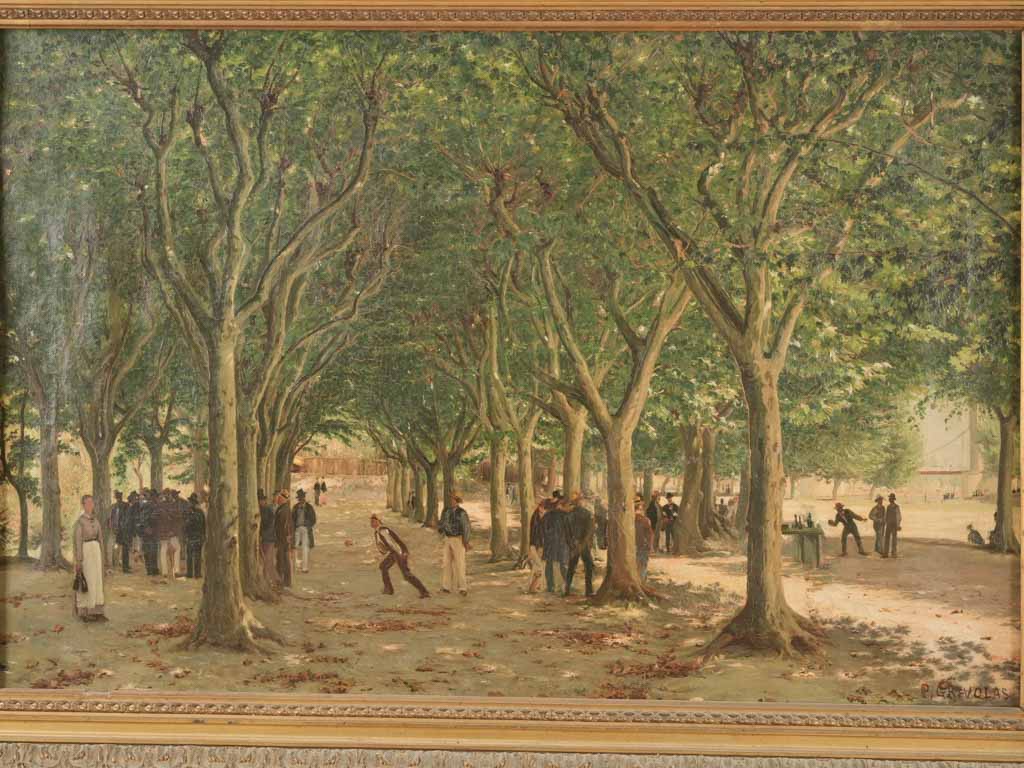 Classic Pierre Grivolas Pétanque Art