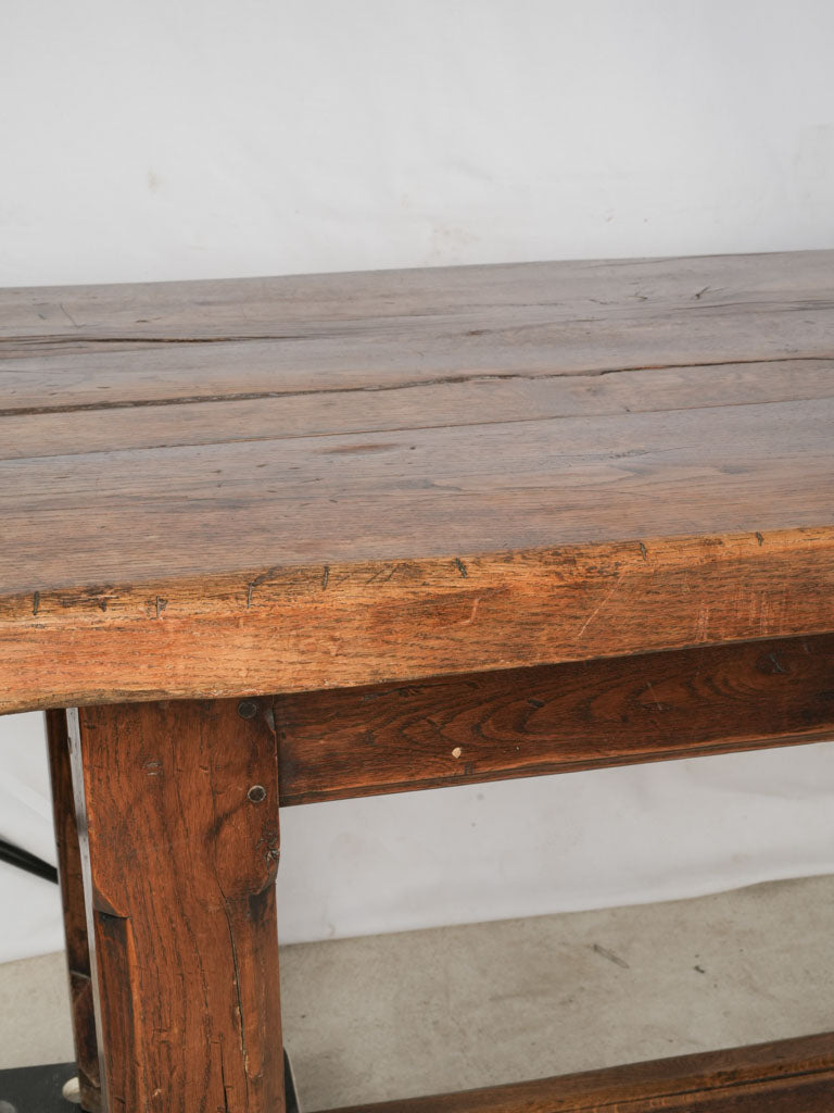 Rustic 19th-century chalet dining table