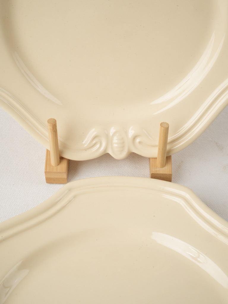 Timeless French style plates