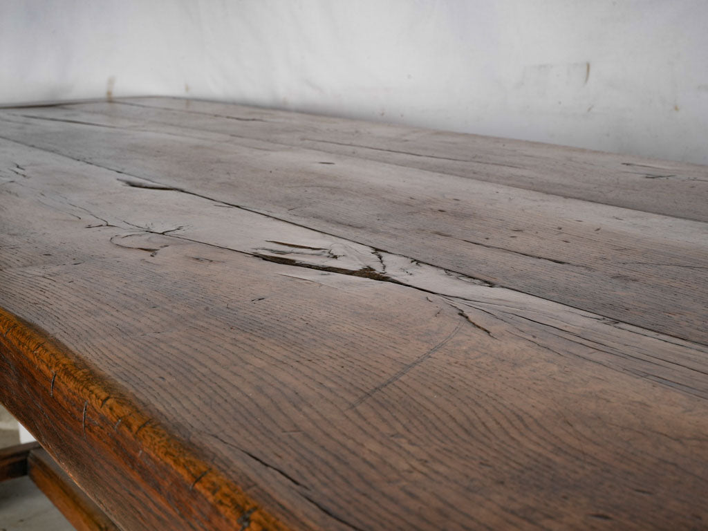 Rustic 19th-century French dining table