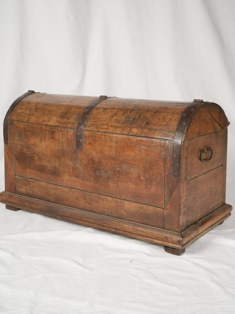 Elegant original ironwork trunk  