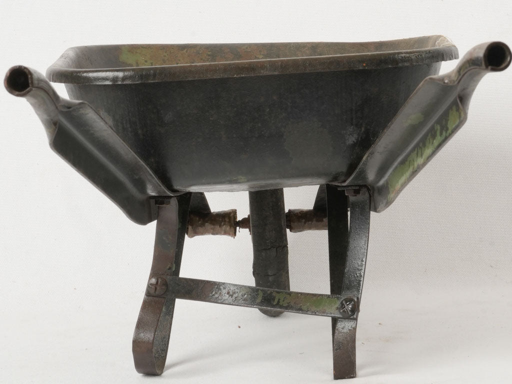 Sturdy vintage playtime wheelbarrow