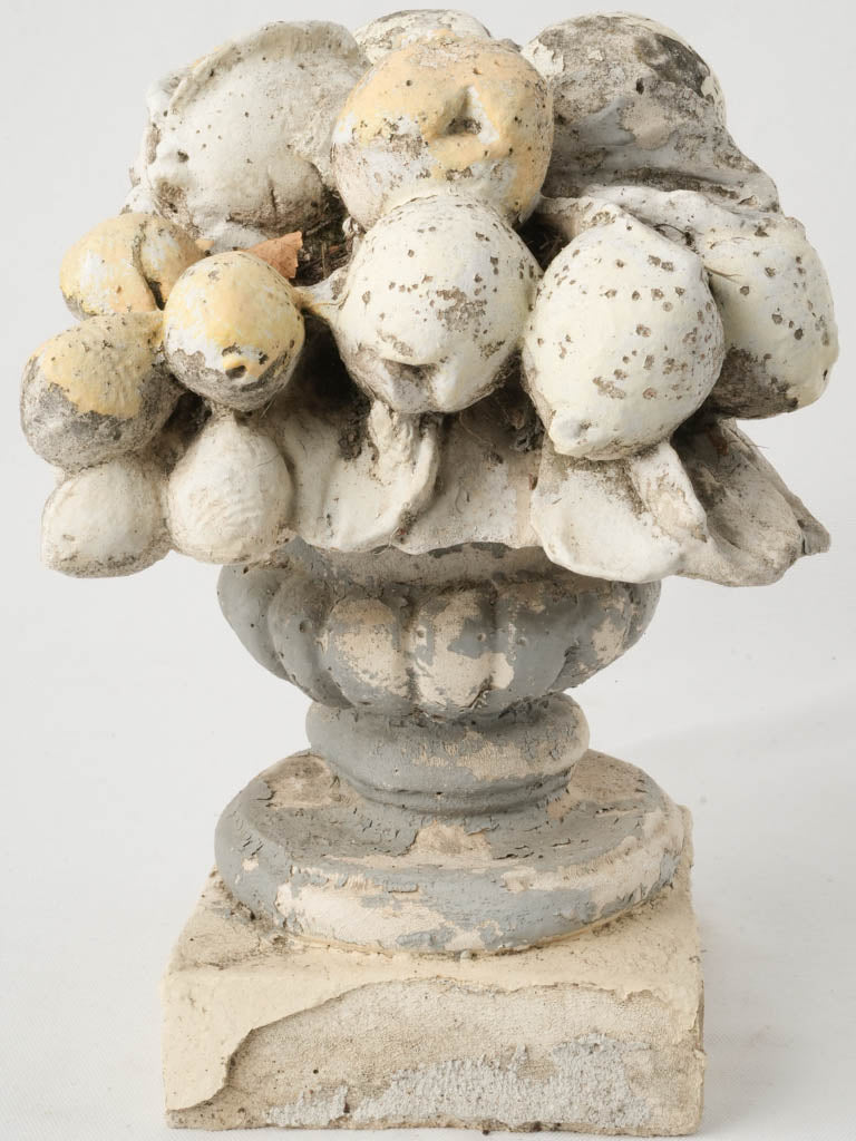 Weathered antique-style fruit decor