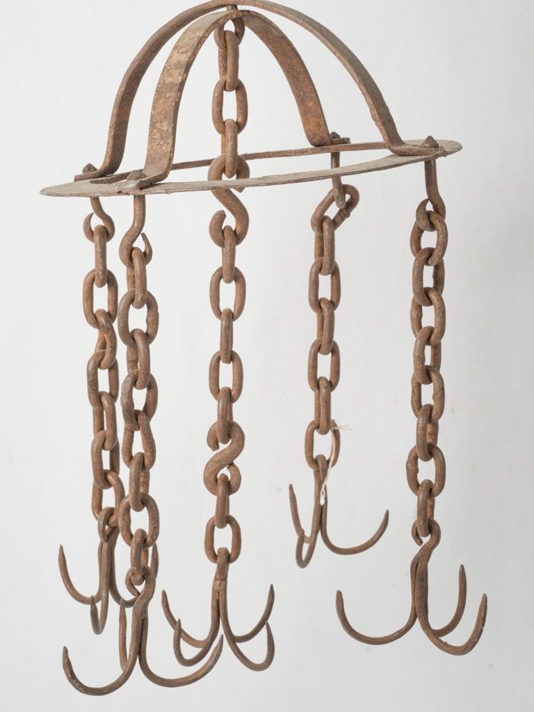 Rustic late 19th-century kitchen hanger