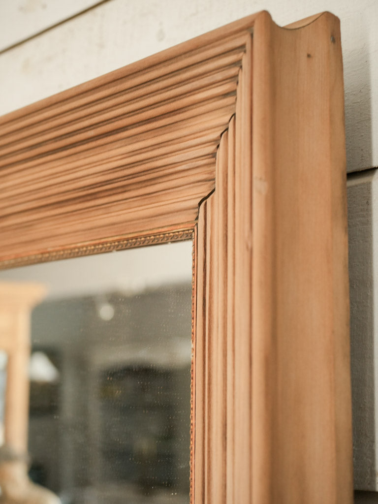 Classic Mahogany Gilded Frieze Mirror